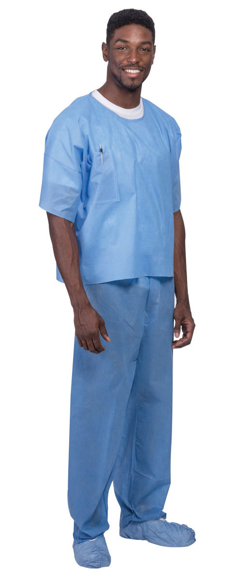Disposable Scrub Tops And Pants