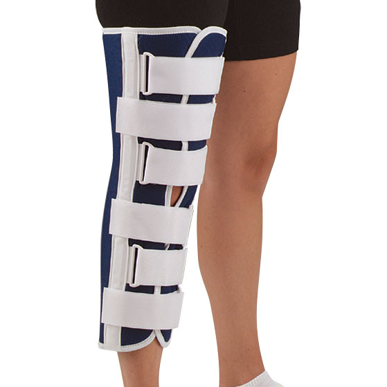 Sized Canvas Knee Immobilizer