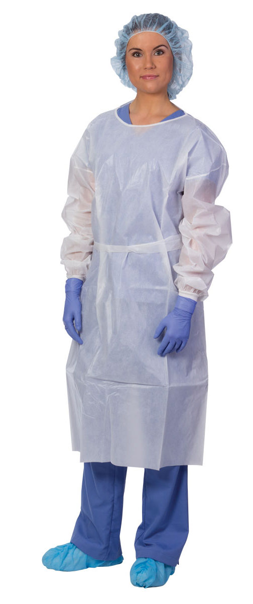 Polyethylene Coated Cover Gowns