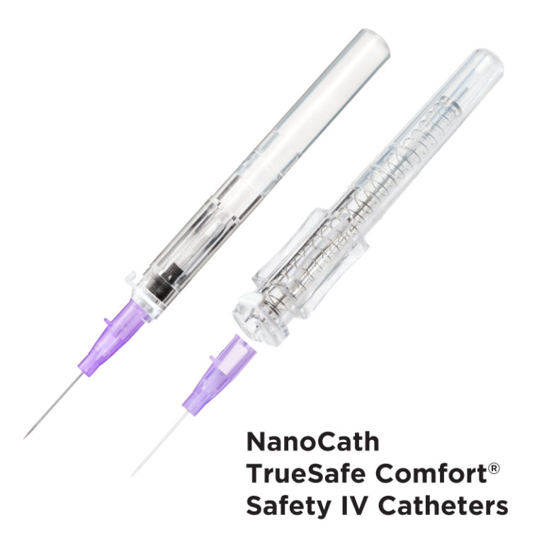 NanoCath TrueSafe Comfort Safety IV Catheters S2S Global